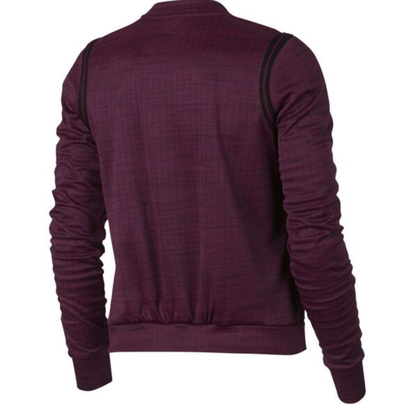 Nike Women's Golf Therma Sphere Sweater Fleece Large L Reunion Logo Pullover Top - Picture 2 of 7